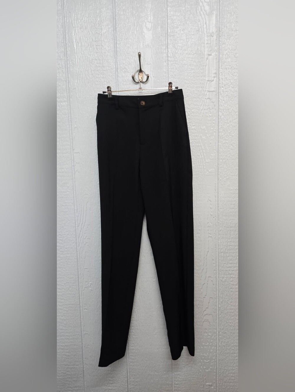 New Small Love Tree Black Straight Leg Dress Pants